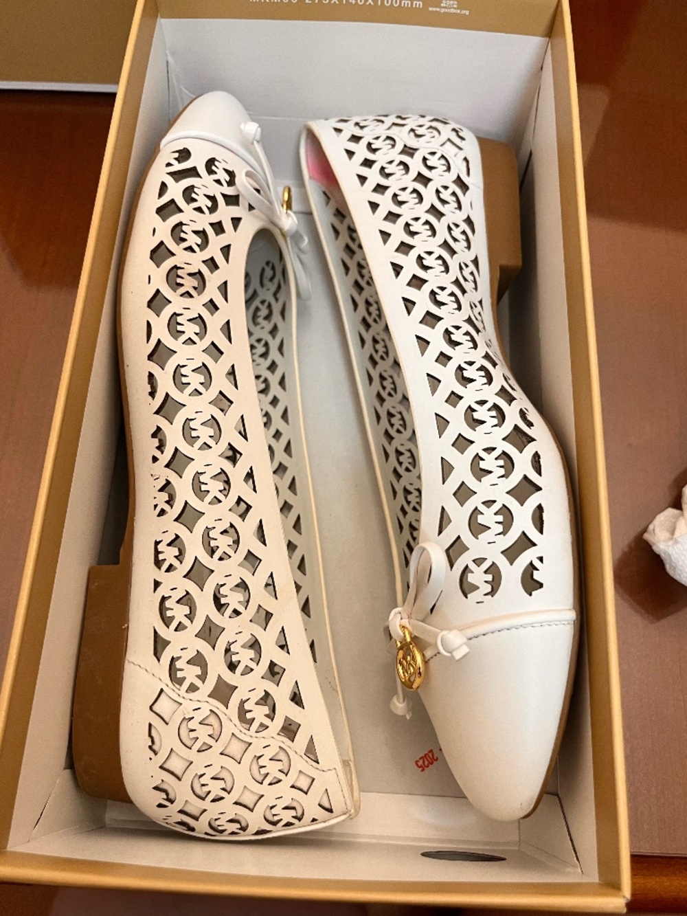 MICHAEL Michael Kors Women's Piper Flex Ballet Flats - Picture 6 of 8
